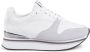 19v69 Italia Witte luxe sneaker met rubberen zool White Dames - Thumbnail 5