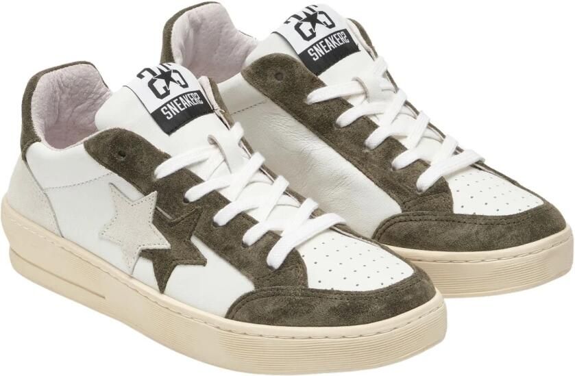 2Star Handgemaakte Italiaanse leren sneakers