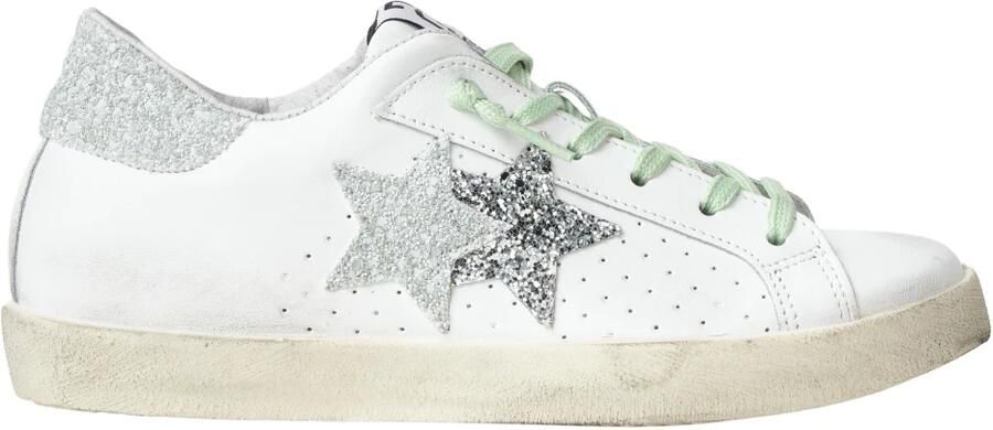 2Star Lage Sneakers van Zacht Leer