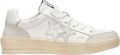 2Star Low Effetto Used Sneaker - Wit