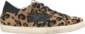 2Star Ecofur Maculato Bruine Sneaker met Zwarte Leren Details - Bruin