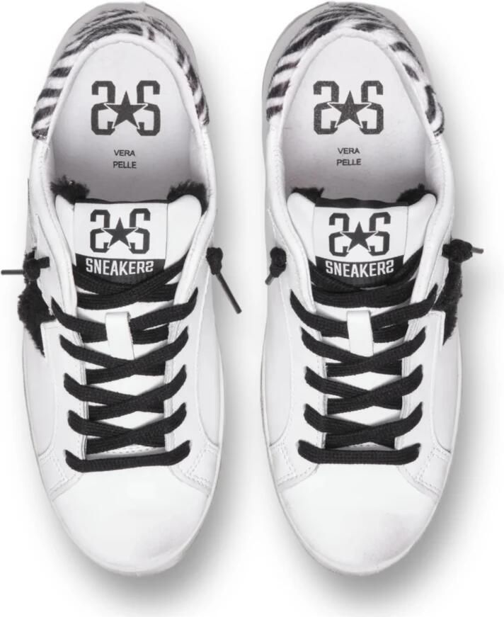 2Star Sneakers Trendy Blauw