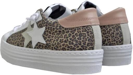 2Star Sneakers Trendy Blauw