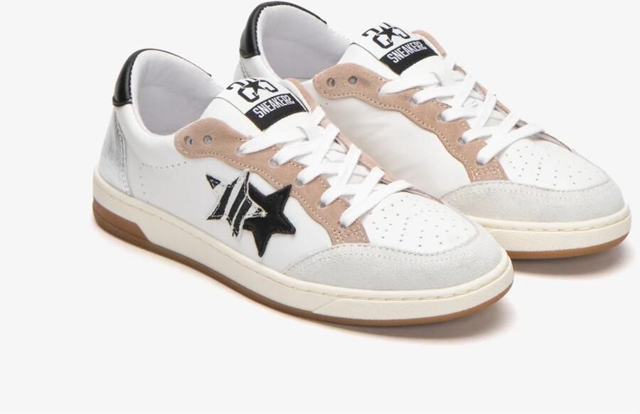 2Star Witte leren sneaker met beige zwart en zebradetails Witte leren sneaker met beige zwart en zebradetails Witte leren sneaker met beige zwart en zebradetails Witte leren sneaker met beige zwart en zebradetails Witte leren sneaker met beige zwart en zebradetails Witte leren sneaker met beige zwart en zebradetails