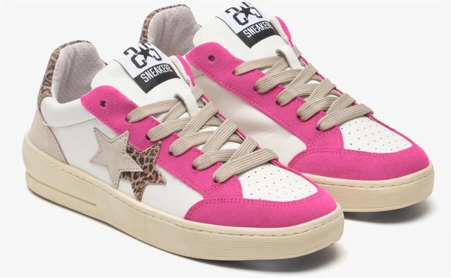 2Star Witte leren sneaker met fuchsia luipaard en ijs details Witte leren sneaker met fuchsia luipaard en ijs details Witte leren sneaker met fuchsia luipaard en ijs details Witte leren sneaker met fuchsia luipaard en ijs details Witte leren sneaker met fuchsia luipaard en ijs details Witte leren sneaker met fuchsia luipaard en ijs details