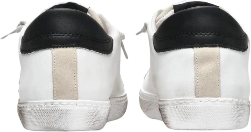 2Star Wit Zwart Lage Top Sneakers Modern Casual - Foto 3
