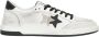 2Star Handgemaakte Italiaanse Leren Sneakers Zwart Wit Vrouwen - Thumbnail 1