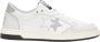2Star Handgemaakte Italiaanse Sneakers Wit Zilver - Thumbnail 1