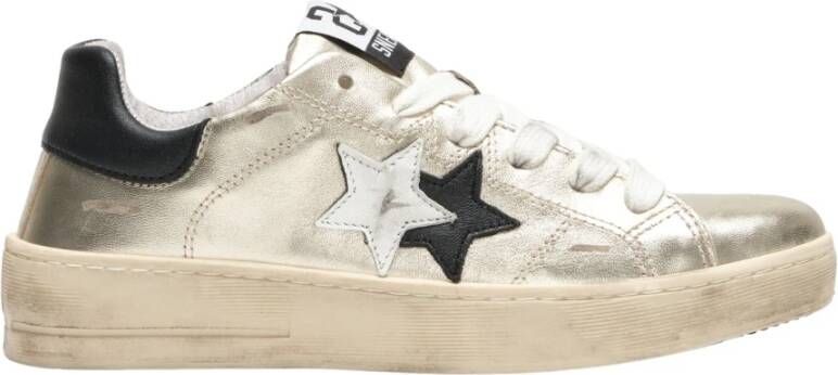 2Star Italiaanse leren sneakers voor vrouwen