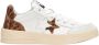 2Star Luipaarddetail Wit Leren Sneaker - Thumbnail 1