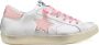 2Star Witte Lage Top Leren Sneakers - Thumbnail 1