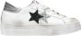 2Star Witte Glitter Ster Platform Sneakers - Thumbnail 1