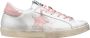 2Star Witte Lage Top Leren Sneakers - Thumbnail 3