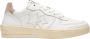 2Star Witte Leren Padel Sneaker met Bruin Suède Detail - Thumbnail 1