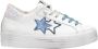 2Star Witte Leren Platform Sneakers voor Vrouwen - Thumbnail 1