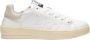 2Star Witte leren sneaker met beige detail - Thumbnail 1