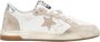 2Star Witte leren sneaker met beige suède details - Thumbnail 1