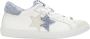 2Star Witte leren sneaker met Celeste Teddy details - Thumbnail 1
