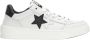 2Star Witte leren sneaker met zwarte details - Thumbnail 1