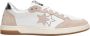 2Star Witte leren sneakers met beige suède details - Thumbnail 1