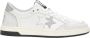 2Star Witte Leren Sneakers met Zilveren Glitterdetails - Thumbnail 1