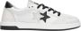 2Star Witte Leren Sneakers met Zwarte Details - Thumbnail 1