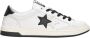 2Star Witte Leren Sneakers met Zwarte en Witte Details - Thumbnail 1