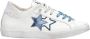 2Star Witte leren sneakers voor vrouwen - Thumbnail 1