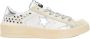2Star Witte leren studs ster sneakers - Thumbnail 1