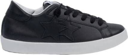 2Star Zwarte Lage Sneakers Black Dames