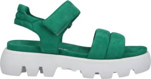 305 Sobe Flat Sandals Groen Dames