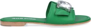 305 Sobe Flat Sandals Groen Dames
