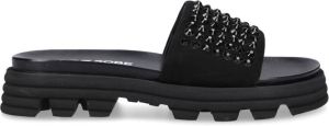 305 Sobe Flat Sandals Zwart Dames