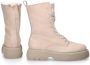 305 Sobe Lace-up Boots Beige Dames - Thumbnail 1
