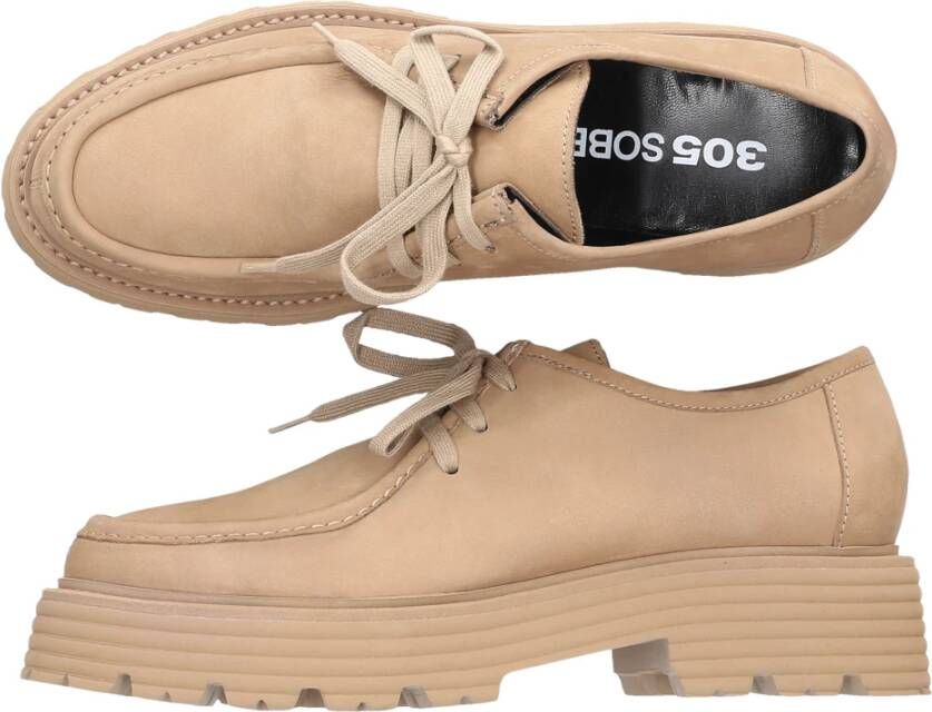305 Sobe Laced Shoes Beige Dames
