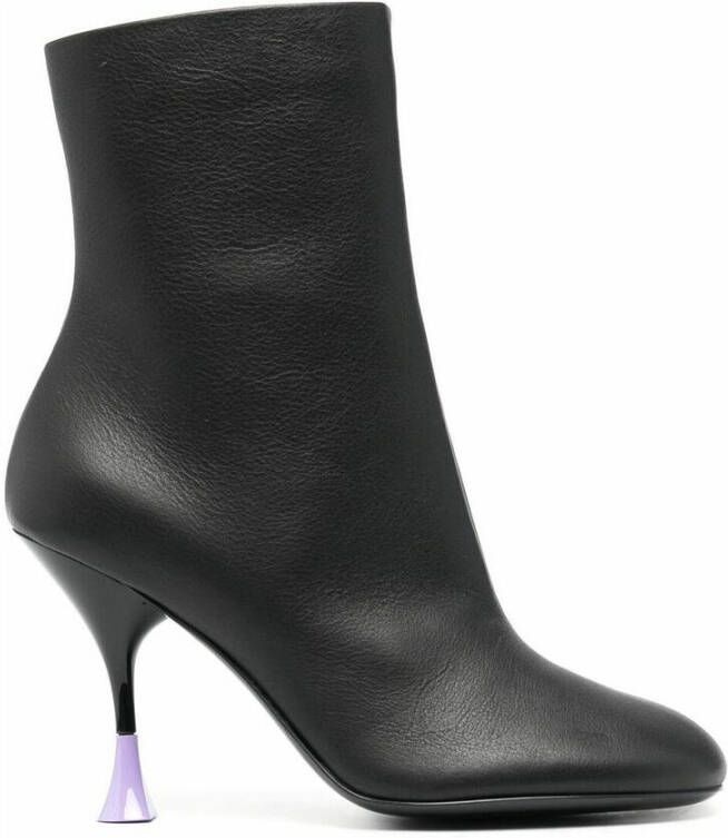 360cashmere Heeled Boots Zwart Dames