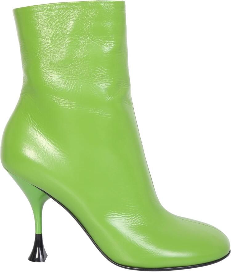 3Juin Dames Schoenen Enkellaarsjes Groen Aw22