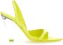 3Juin High Heel Sandals Yellow Dames - Thumbnail 1