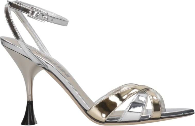 3Juin High Heel Sandals Gray Dames