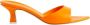 3Juin Stijlvolle High Heel Sandalen in Oranje Orange Dames - Thumbnail 1