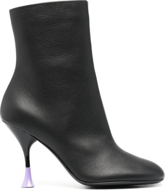 360cashmere Heeled Boots Zwart Dames