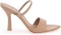3Juin Roze Puntige Sandalen Asymmetrische Hak Pink Dames - Thumbnail 1