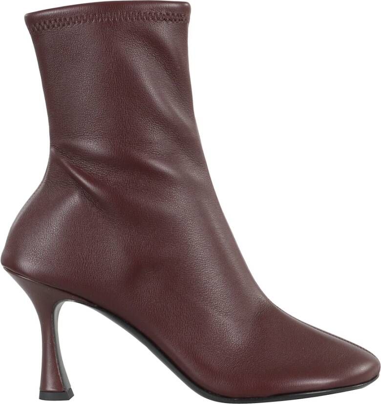 3Juin Merlot Enkellaars met Ronde Neus