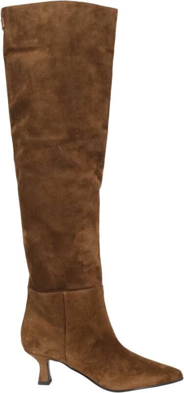 3Juin Over-knee Boots Brown Dames