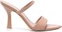3Juin Roze Puntige Sandalen Asymmetrische Hak Pink Dames - Thumbnail 5