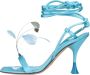 3Juin Hoge hiel sandalen Blauw Dames - Thumbnail 3