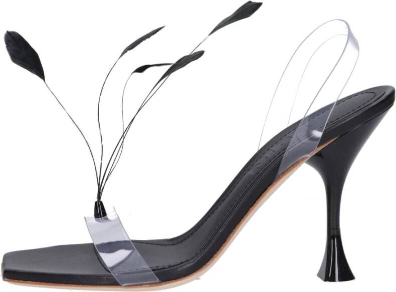 3Juin Sandalen Zwart