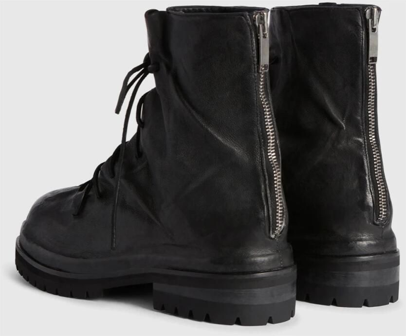 424 Enkelhoge leren laars