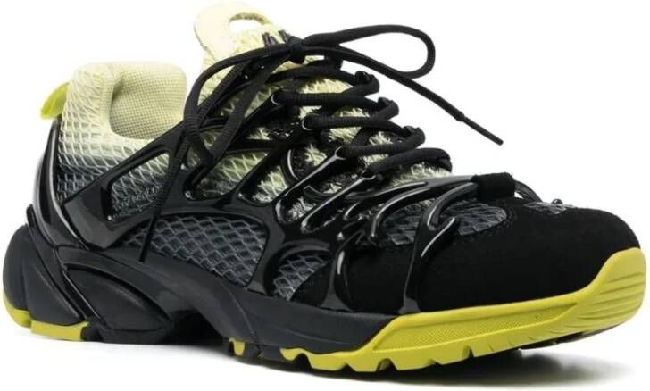 44 Label Group Lage Tech Nylon Sneakers Zwart Heren - Foto 4