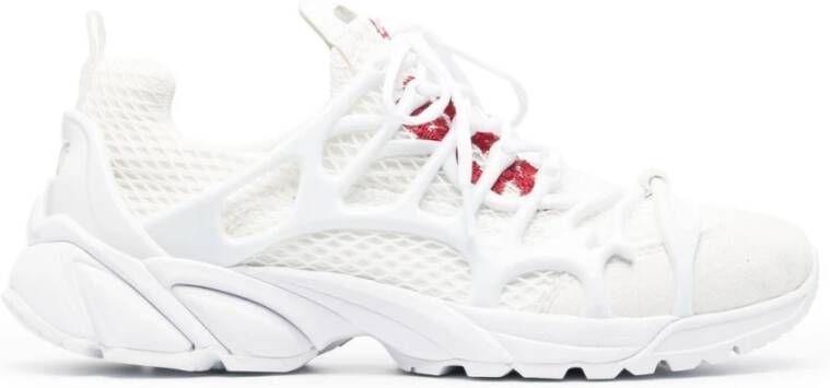 44 Label Group Witte Tech Nylon Lage Sneakers White Heren - Foto 3
